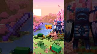 Netherite sword Vs All entities shorts youtubeshorts minecraft viralvideo [upl. by Hara195]