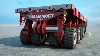 All you need to know about the Mammoet SelfPropelled Modular Transporter SPMT [upl. by Arrekahs]