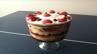 Trifle Recipe  How to Make a Trifle Recipe  simple healthy recipe [upl. by Aekin]