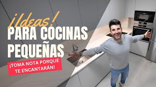 ¡Toma Nota IDEAS Cocinas PEQUEÑAS modernas Cocinas CJR [upl. by Tera]