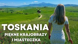 TOSKANIA  Droga Maximusa z Gladiatora San Gimignano Pienza Montepulciano  Włochy 4k [upl. by Sherye]