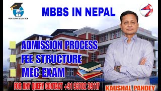 MBBS IN NEPAL2023  MBBS Nepal Direct Admission Fees Structure  MBBS Nepal for Indian Students [upl. by Wendi]