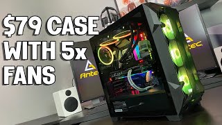 ANTEC DF600 FLUX  case review [upl. by Ahsataj]