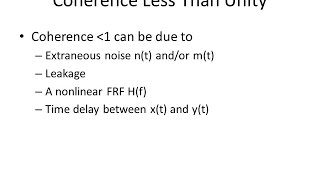 lecture9 of Experimental Vibration Analysis [upl. by Resee]