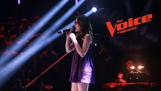 Artjola Topi – When we were young – Audicionet e Fshehura – The Voice of Albania 6 [upl. by Limbert]