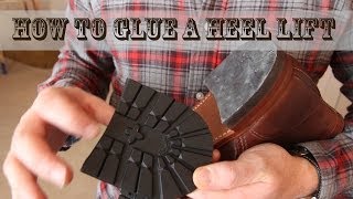 How to Glue a Heel Lift [upl. by Ahen194]