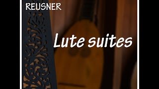 Esaias Reusner  1 Suite en Fa menor Allemande Courante Sarabande amp Gigue [upl. by Elocyn]