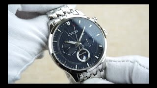 CITIZEN ECODRIVE MOONPHASE AP105056L [upl. by Gladi]