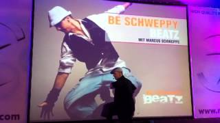 BE SCHWEPPY BEATZ ®  Dance Aerobics amp Fitness  FIBO 2013 Cologne  Germany [upl. by Elora]