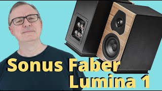 Lumina 1 Speakers From Sonus faber Entrylevel Italian style in a small cabinet for £799 [upl. by Antoinetta]