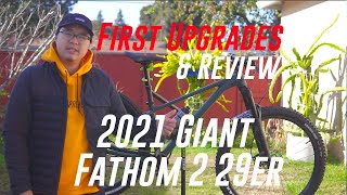 2021 Giant Fathom 2 29  First Upgrades amp Review [upl. by Deibel]