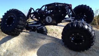 GMade R1 Rock Crawler on the CrawlReview [upl. by Sherar]