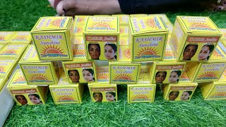 Bangalore chemical free face creamkashmir sunshine fairness cream courier available [upl. by Asiulana]