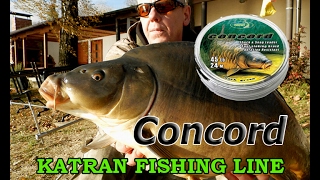 ŠARANski ribolovKatran Fishing Line ShockampSnag Leader CONCORD amp SYNAPSE CARP CAMO struna [upl. by Auj452]