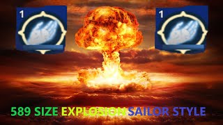 589 MAX SIZE EXPLOSION SAILOR WARLOCK  Arcane Odyssey [upl. by Askari]