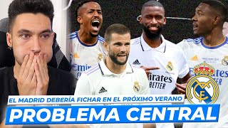 EL PROBLEMA del REAL MADRID con los CENTRALES HAY QUE FICHAR [upl. by Verge]