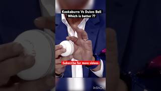 Kookaburra vs Dukes Ball  Which is better  kookaburra cricketball cricketshorts viralshorts [upl. by Gurevich]