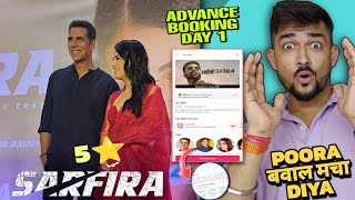 SARFIRA ADVANCE BOOKING OPENED 🔥 SARFIRA SCREENING REVIEW PUNE Akshay K Sudha K Radhika M [upl. by Gasper]