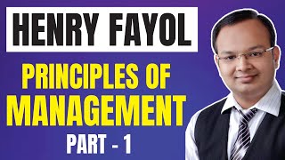 Principle of Management 1 Henry Fayol Principles of General Management  Business Study [upl. by Oswell324]