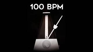 100 BPM Metronome [upl. by Ful602]