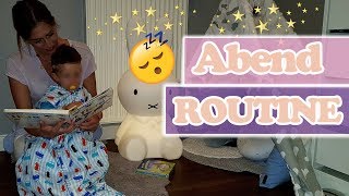 ABENDROUTINE mit Kleinkind  so ist es in echt bei uns  Mama und Kind Routine [upl. by Ahsia]