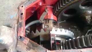 Fordson Major Differential running without top cover on [upl. by Llertnov249]