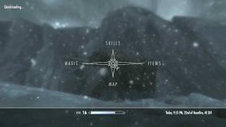 Skyrim Frozen Mammoth Location [upl. by Elvina]