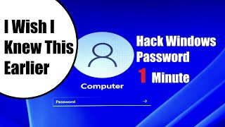 Reset Forgotten Windows Password 10 and 11 Under 1 Minute Without Software [upl. by Abeu45]