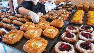 매일 굽는 14가지 페스츄리 늦게가면 다 팔려서 없다는 인사동 핫플  Making 14 kinds of pastries every day  Korean street food [upl. by Nhaj428]