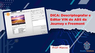 Dica Descriptografar e Editar VIN do ABS da Journey e Freemont [upl. by Figone566]