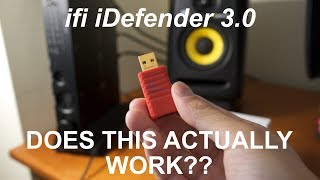 ifi iDefender 30 Review amp Demo Breaking a GPU Noise Ground Loop [upl. by Abehsat202]