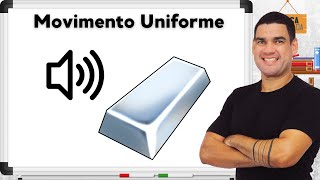 Movimento Uniforme  Questão 01  Um experimento com ondas sonoras foi realizado num dos [upl. by Nadeau]