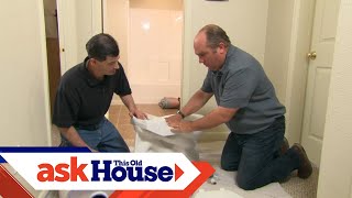 How to Install a New Toilet  Ask This Old House [upl. by Direj]