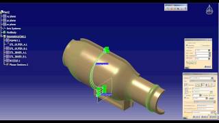 Catia V5 Catia V6 Planar Setions tool in Digitized Shape Editor Workbeench [upl. by Onaicul]