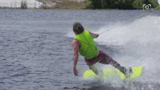 2014 Ronix Parks Air Core Camber Wakeboard  Parks Bonifays Review [upl. by Essilec]