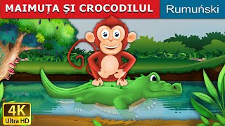 MAIMUȚA ȘI CROCODILUL  Monkey amp Crocodile in Romana  Basme in limba romana  RomanianFairyTales [upl. by Tlok75]