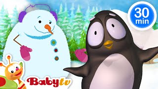 Frosty Fun ❄️ ⛄ Winter Episode Collection  Kids Videos BabyTV [upl. by Hiasi]