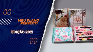 Meu Plano Perfeito  Acetato  Planner Permanente  Edição 2021  Capas Exclusivas [upl. by Dosia]