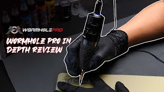 Wormhole Pro Orion Unboxing amp Testing Wireless Adjustable Tattoo Pen Machine [upl. by Towrey]