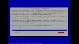 Debian installation walkthrough [upl. by Aitnecserc]