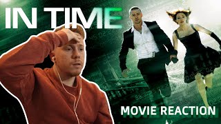 In Time 2011 MOVIE REACTION FIRST TIME WATCHING [upl. by Adnof]