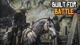 RDR2  How To Get The Dapple Dark Gray Hungarian Halfbred for Free  Brave Large War Horse [upl. by Auqinot]