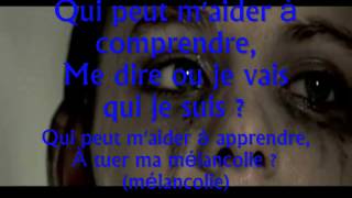 Sarah Michelle Sourire lyrics [upl. by Hayotal]