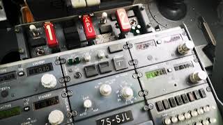 B737 800 APU start and cockpit prep [upl. by Applegate]