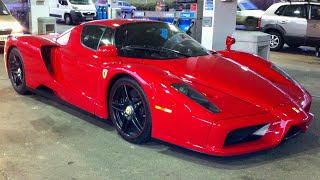 Driving Nick Masons Ferrari Enzo 950 miles to the Col de Vence in France through the night 2011 [upl. by Alfonzo]