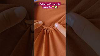 Sabias est3 truco de costur4 coser costura sewing diy trucos ideas costuracontabita [upl. by Drescher]