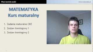 Kurs maturalny z matematyki [upl. by Hsaka520]