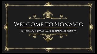 【Signavio基本操作マニュアル】５ 業務フロー 図を描く操作手順 BPM Signavio [upl. by Edrick504]