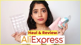 ALIEXPRESS HAUL India  I got scammed lol  Anindita Chakravarty [upl. by Eixor125]