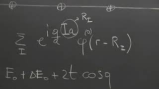 Solid State Physics  Lecture 10 Electronic states Bloch theorem [upl. by Nilatak155]